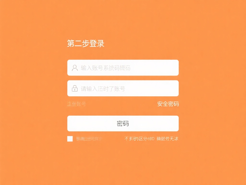 第二步：输入账号与密码
在登录界面中，系统会提示
